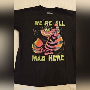 Disney Black Tee with Colorful Graphic